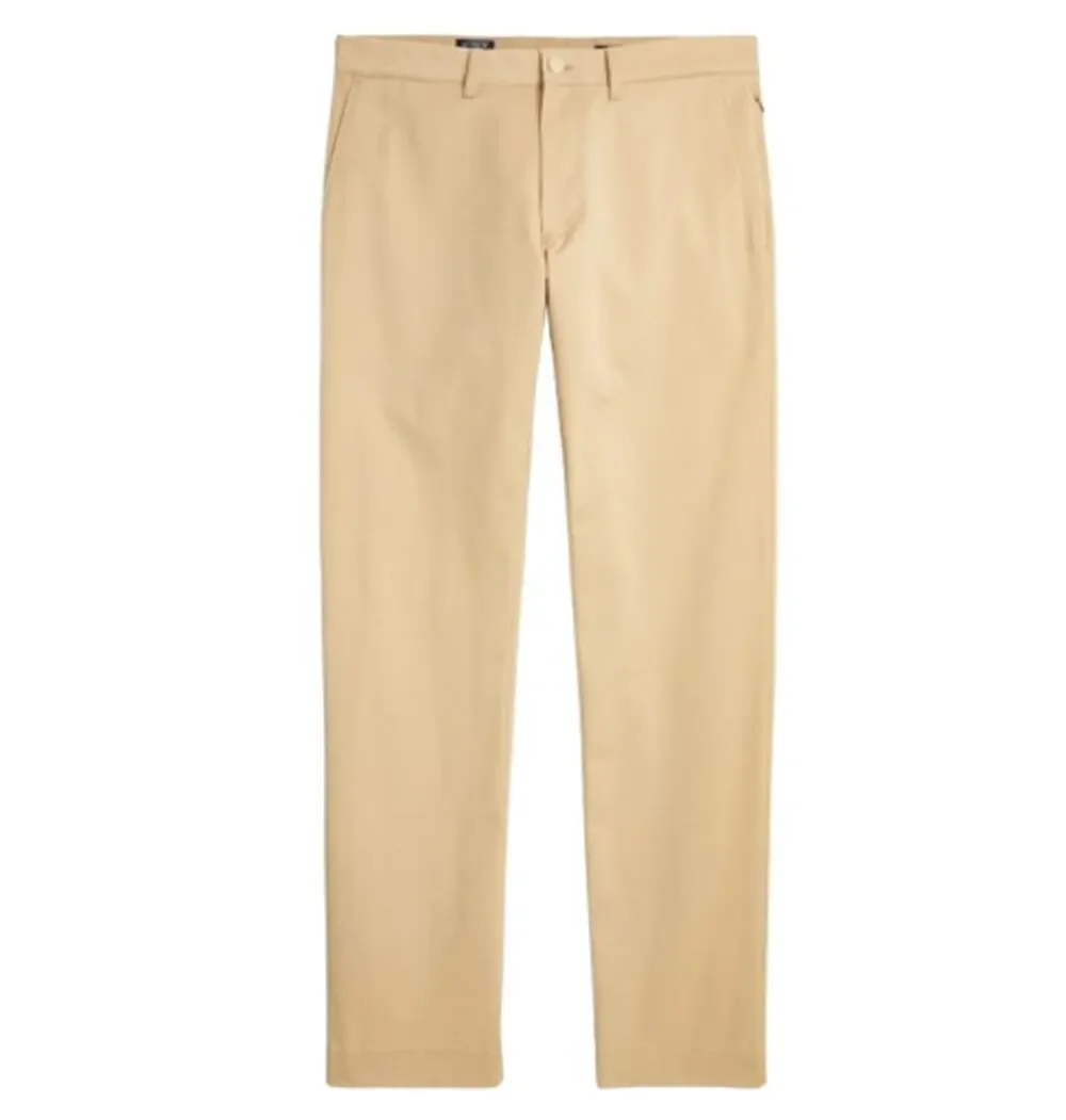 J.CREW Mens Thompson-fit Chino Pants 30x30 British Khaki TruTemp365 BE705 NWT